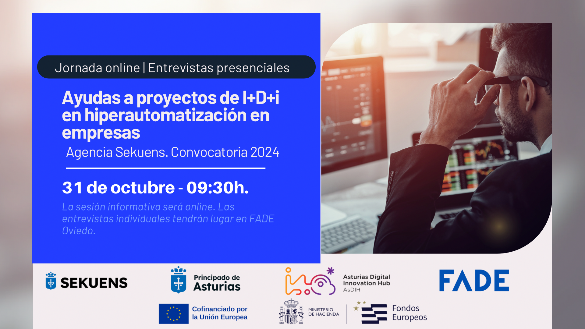 Ayudas a proyectos de I+D+i en hiperautomatización en empresas